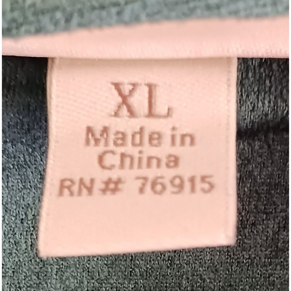 Women's Microsuede Zip-Front Jacket, Appleseed's, size XL, Forest‎ Green - Picture 7 of 9